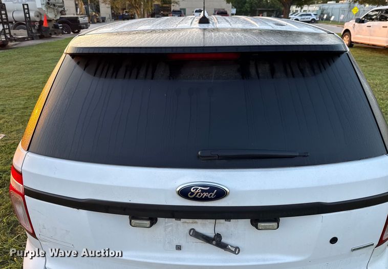 image for item EU0035 2014 Ford Explorer Police Interceptor SUV