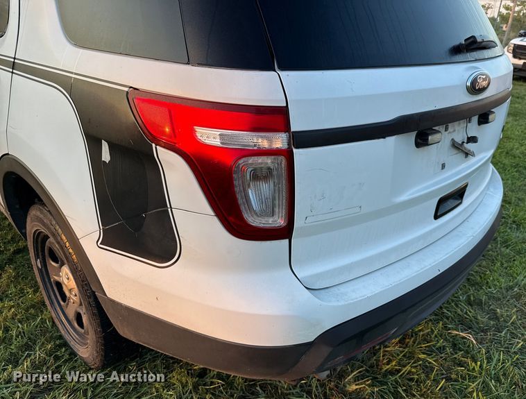 image for item EU0035 2014 Ford Explorer Police Interceptor SUV