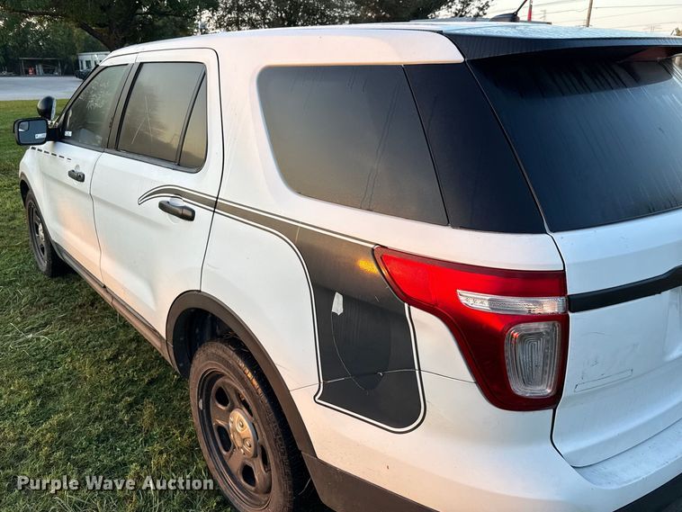 image for item EU0035 2014 Ford Explorer Police Interceptor SUV