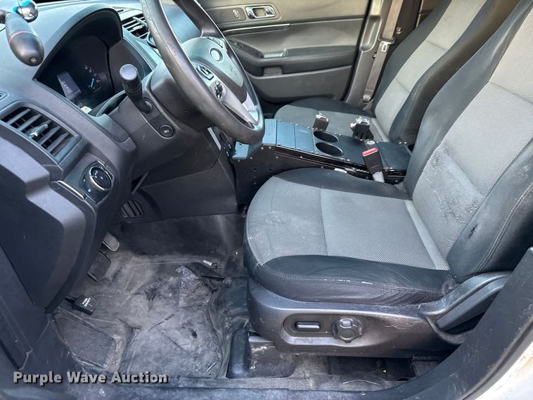 image for item EU0035 2014 Ford Explorer Police Interceptor SUV