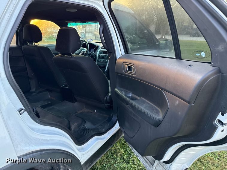 image for item EU0035 2014 Ford Explorer Police Interceptor SUV