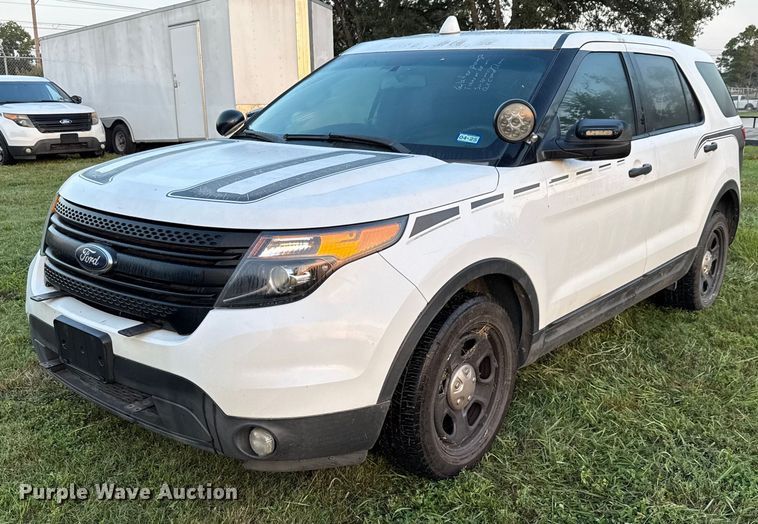 image for item EU0036 2014 Ford Explorer Police Interceptor SUV