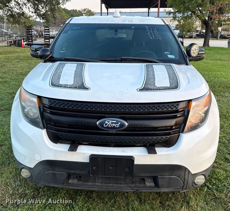 image for item EU0036 2014 Ford Explorer Police Interceptor SUV