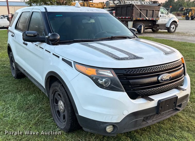 image for item EU0036 2014 Ford Explorer Police Interceptor SUV