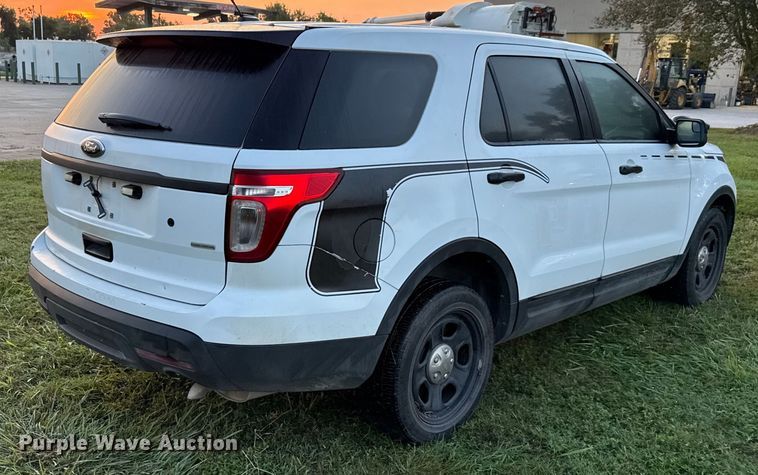 image for item EU0036 2014 Ford Explorer Police Interceptor SUV