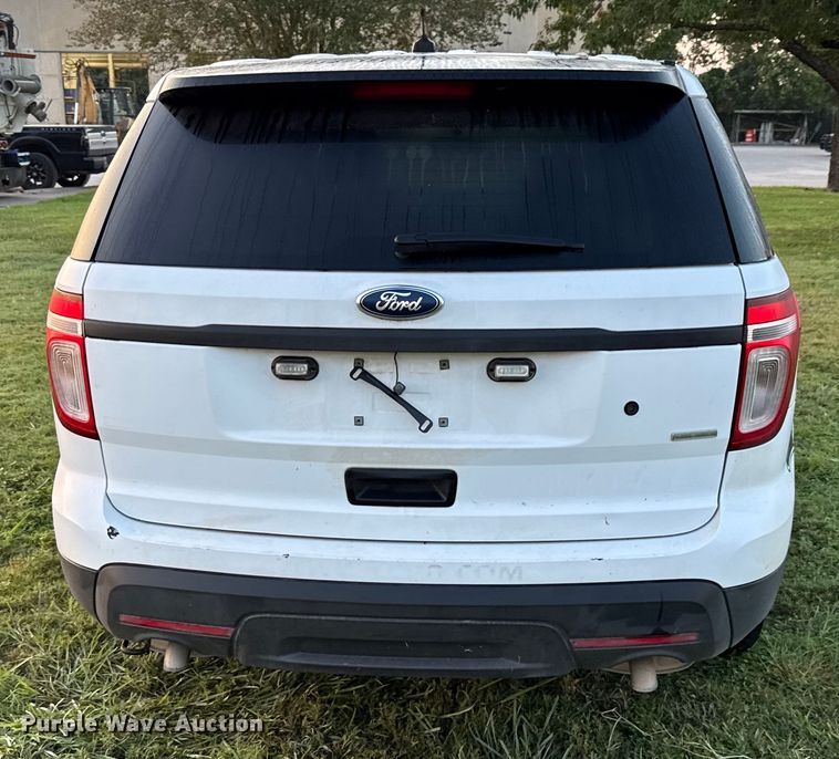 image for item EU0036 2014 Ford Explorer Police Interceptor SUV