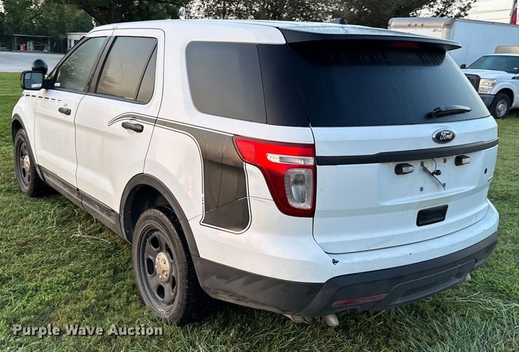 image for item EU0036 2014 Ford Explorer Police Interceptor SUV