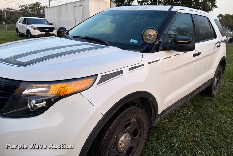 image for item EU0036 2014 Ford Explorer Police Interceptor SUV