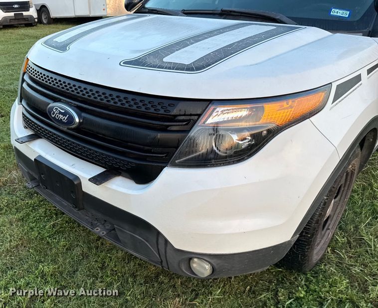 image for item EU0036 2014 Ford Explorer Police Interceptor SUV