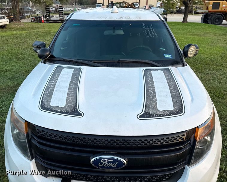 image for item EU0036 2014 Ford Explorer Police Interceptor SUV