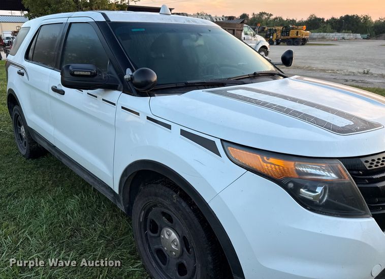 image for item EU0036 2014 Ford Explorer Police Interceptor SUV