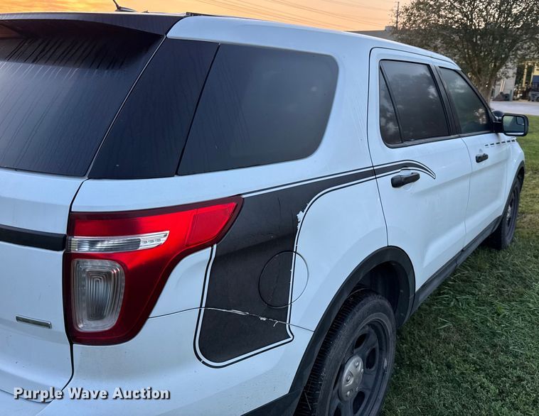 image for item EU0036 2014 Ford Explorer Police Interceptor SUV