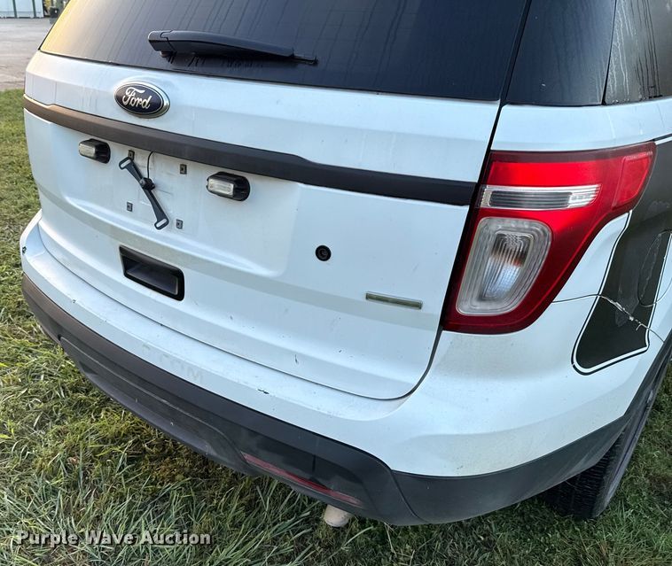 image for item EU0036 2014 Ford Explorer Police Interceptor SUV