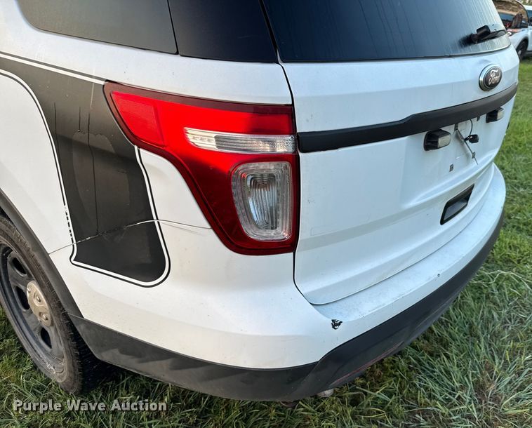 image for item EU0036 2014 Ford Explorer Police Interceptor SUV