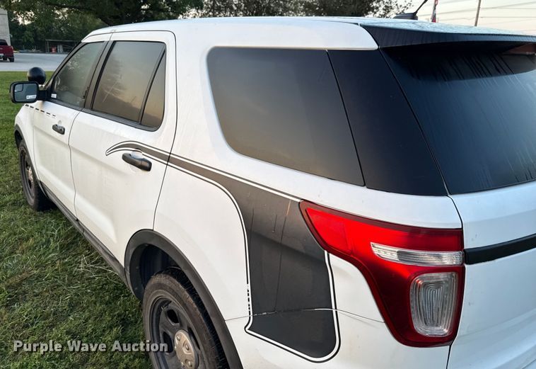 image for item EU0036 2014 Ford Explorer Police Interceptor SUV
