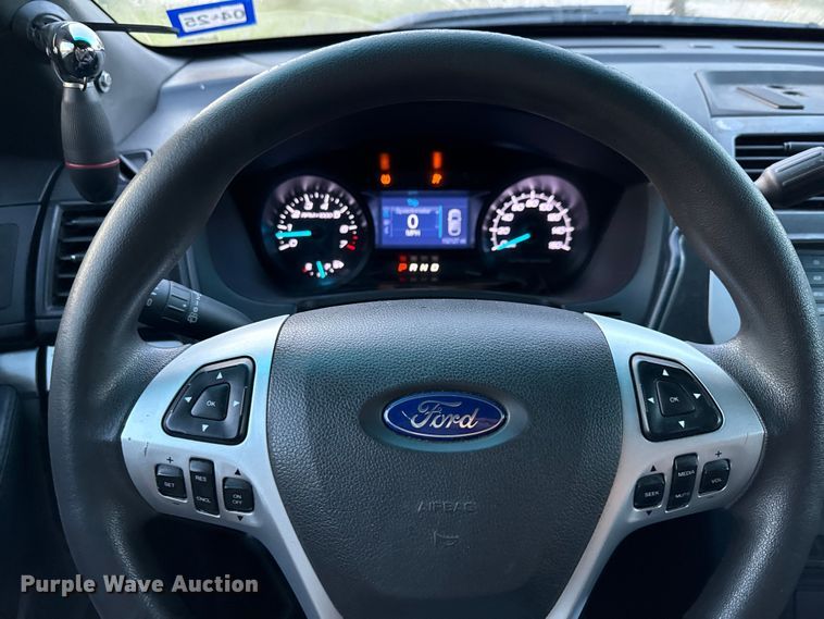 image for item EU0036 2014 Ford Explorer Police Interceptor SUV