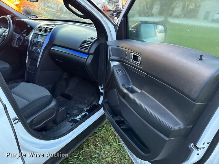 image for item EU0036 2014 Ford Explorer Police Interceptor SUV