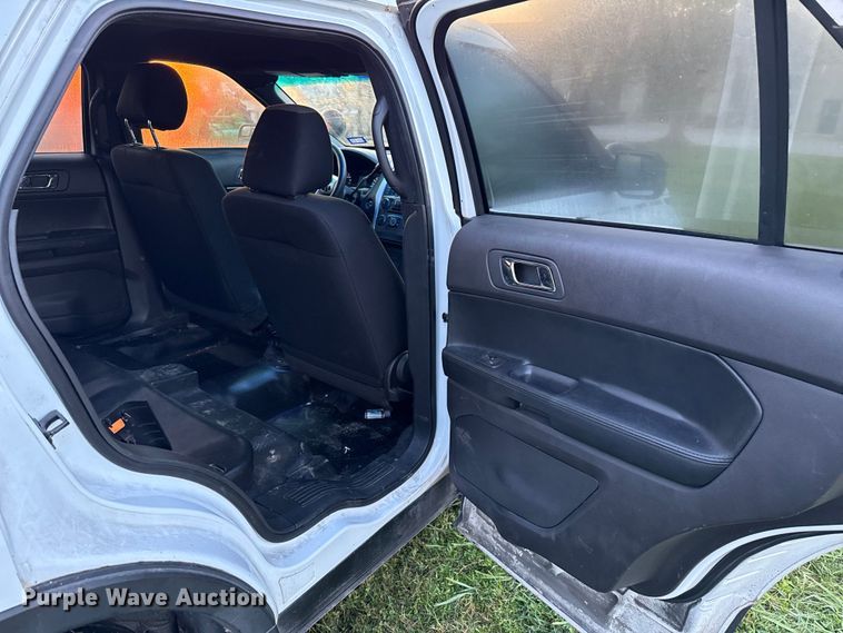 image for item EU0036 2014 Ford Explorer Police Interceptor SUV