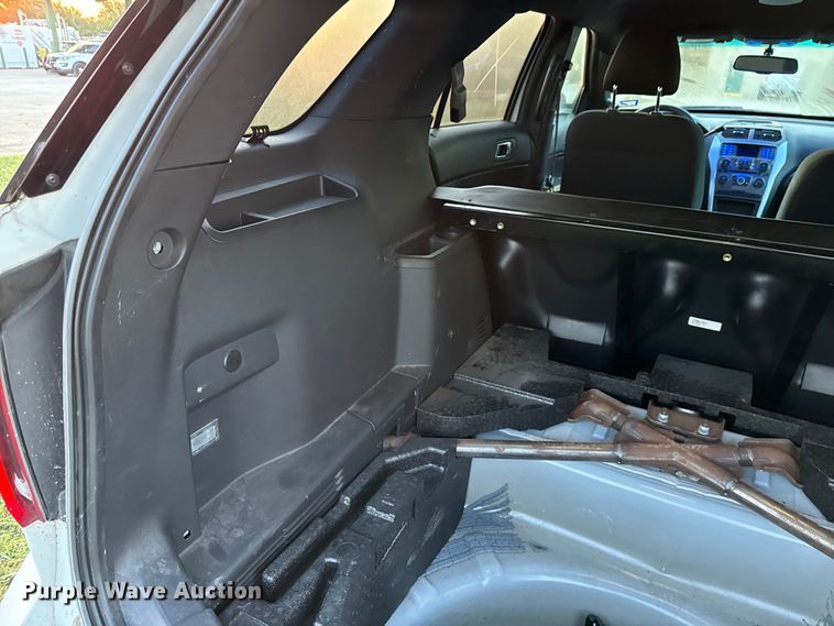 image for item EU0036 2014 Ford Explorer Police Interceptor SUV