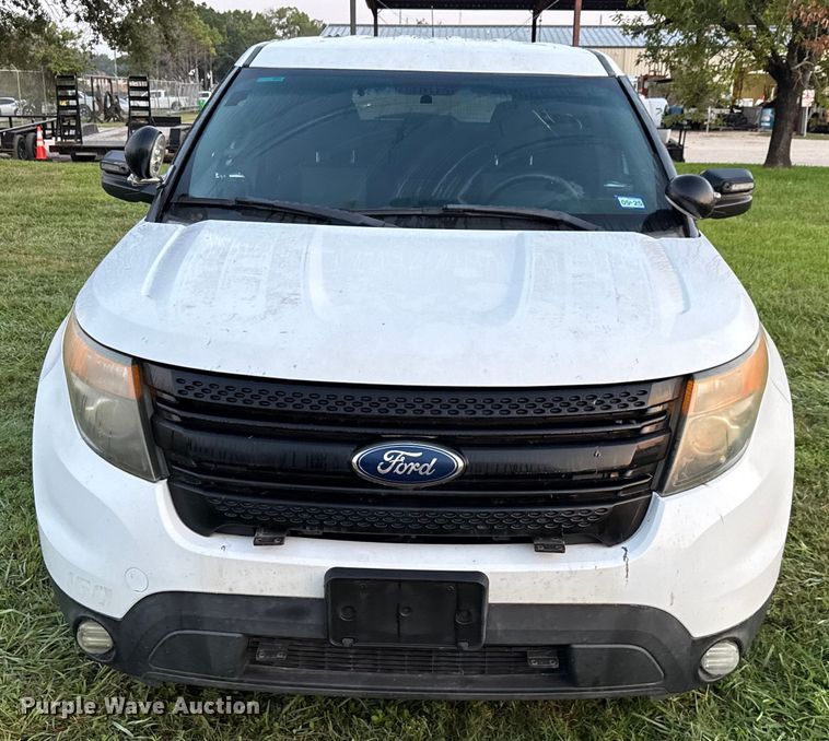 image for item EU0037 2014 Ford Explorer Police Interceptor SUV