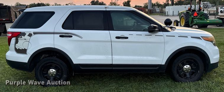 image for item EU0037 2014 Ford Explorer Police Interceptor SUV