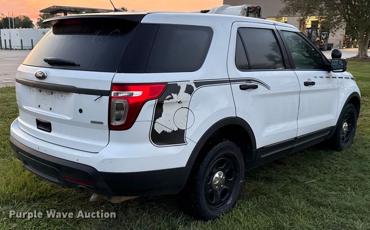 image for item EU0037 2014 Ford Explorer Police Interceptor SUV