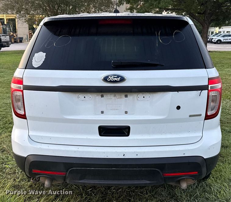 image for item EU0037 2014 Ford Explorer Police Interceptor SUV