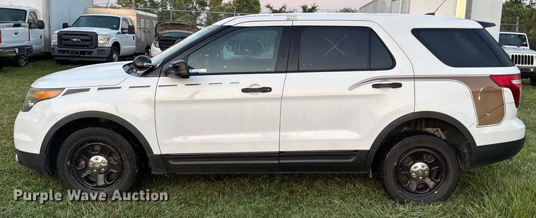 image for item EU0037 2014 Ford Explorer Police Interceptor SUV