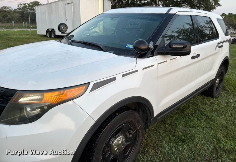 image for item EU0037 2014 Ford Explorer Police Interceptor SUV