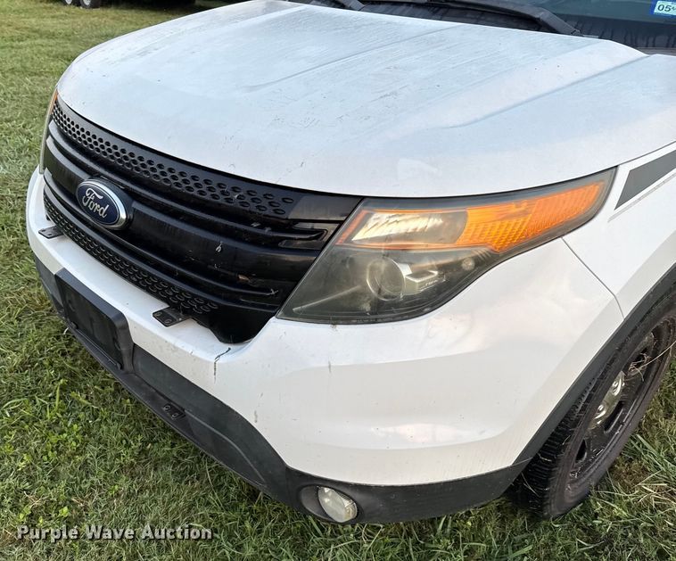 image for item EU0037 2014 Ford Explorer Police Interceptor SUV