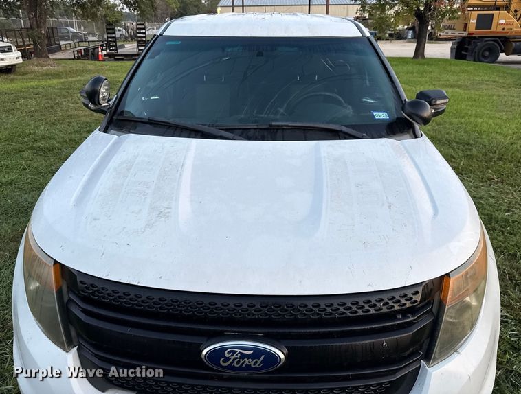 image for item EU0037 2014 Ford Explorer Police Interceptor SUV