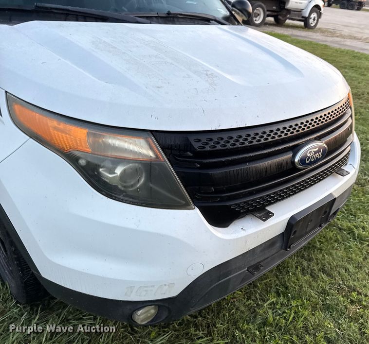 image for item EU0037 2014 Ford Explorer Police Interceptor SUV
