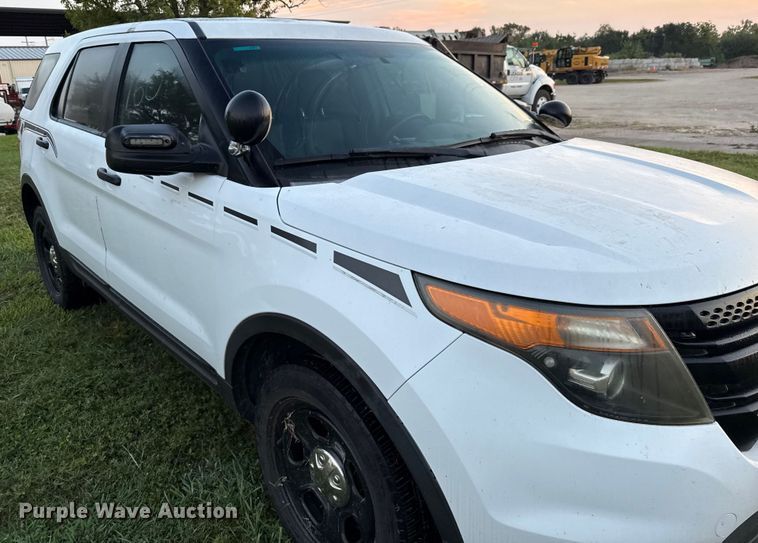 image for item EU0037 2014 Ford Explorer Police Interceptor SUV
