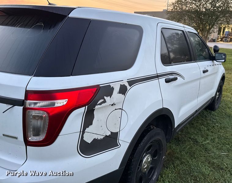 image for item EU0037 2014 Ford Explorer Police Interceptor SUV