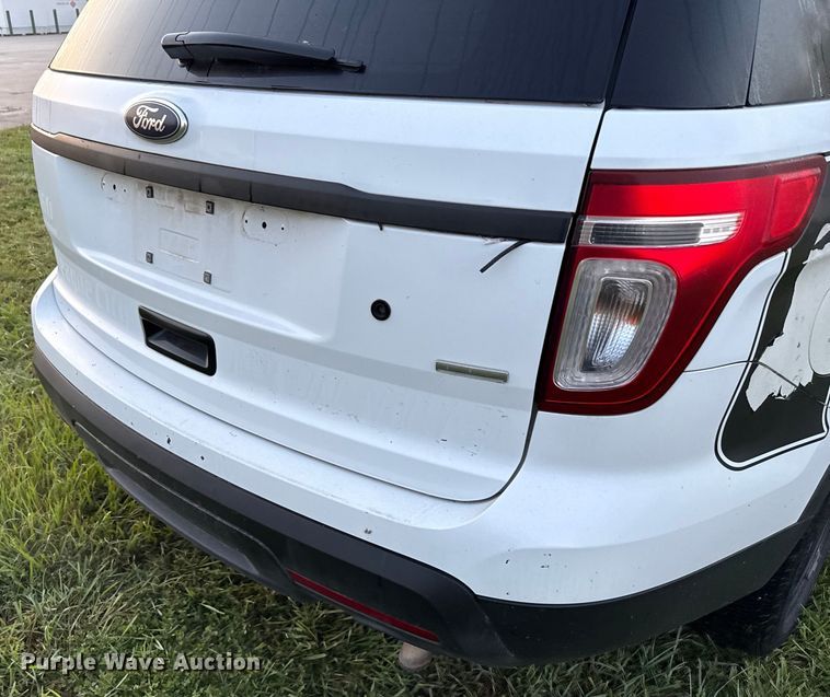 image for item EU0037 2014 Ford Explorer Police Interceptor SUV