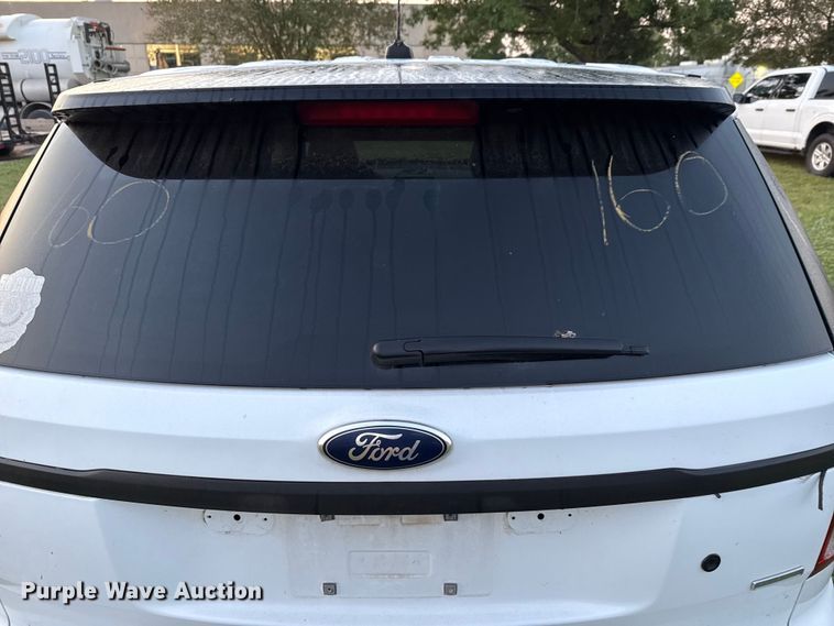 image for item EU0037 2014 Ford Explorer Police Interceptor SUV