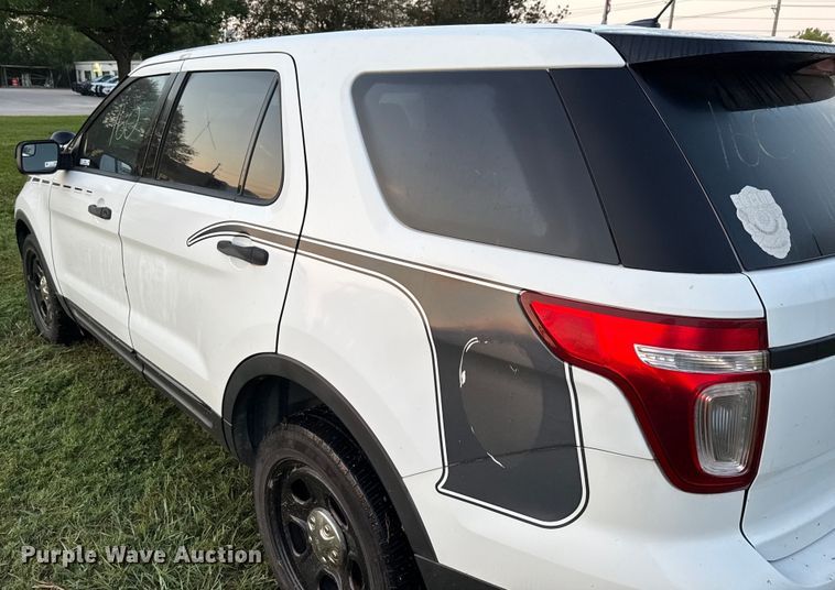 image for item EU0037 2014 Ford Explorer Police Interceptor SUV