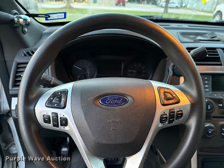 image for item EU0037 2014 Ford Explorer Police Interceptor SUV