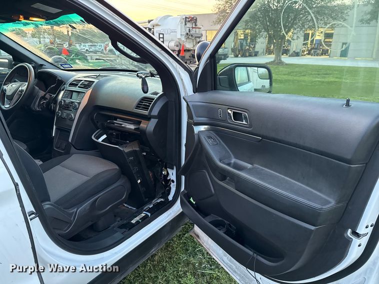 image for item EU0037 2014 Ford Explorer Police Interceptor SUV