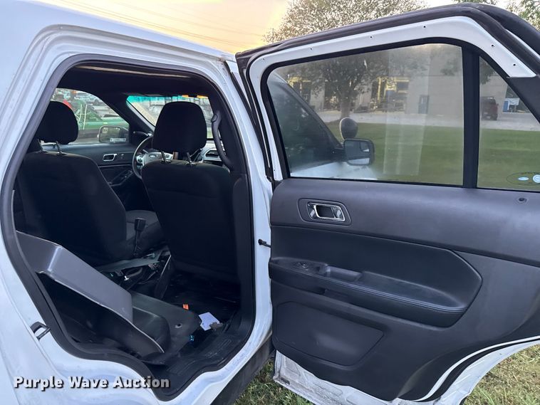 image for item EU0037 2014 Ford Explorer Police Interceptor SUV