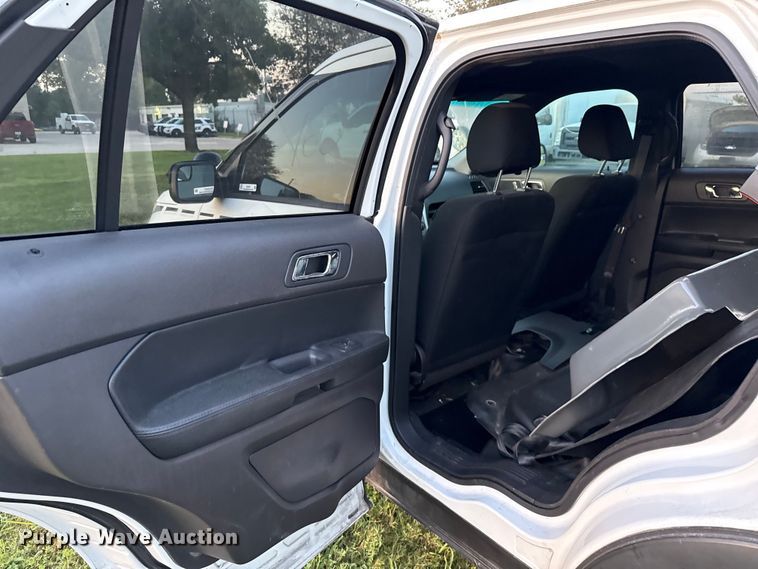 image for item EU0037 2014 Ford Explorer Police Interceptor SUV