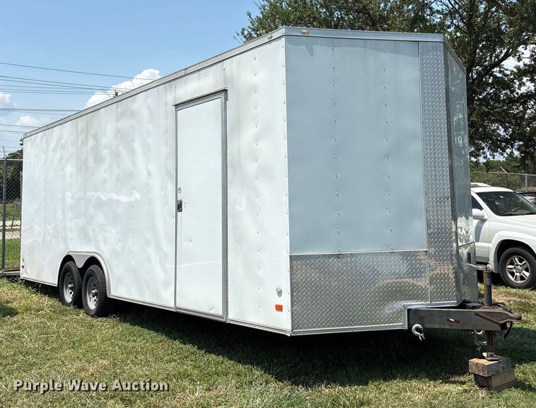 image for item EU0038 2020 Covered Wagon enclosed cargo trailer