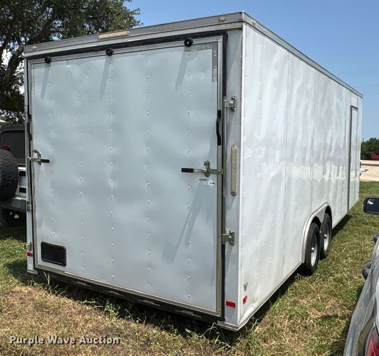 image for item EU0038 2020 Covered Wagon enclosed cargo trailer
