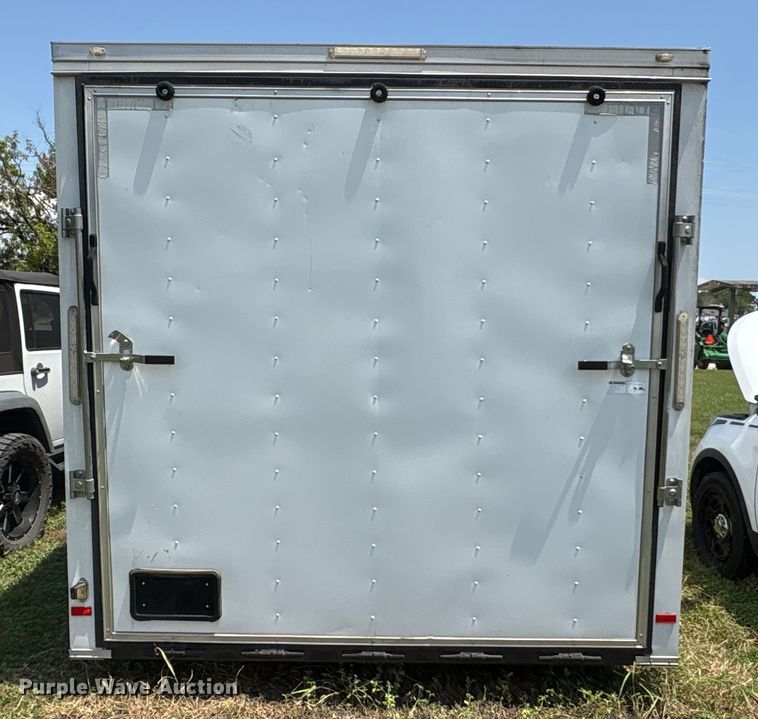 image for item EU0038 2020 Covered Wagon enclosed cargo trailer