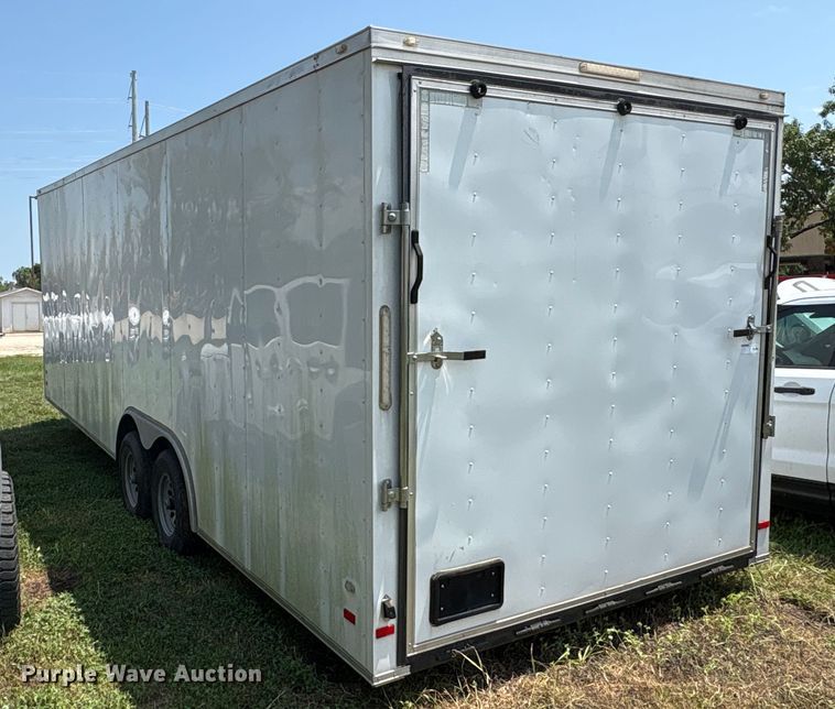 image for item EU0038 2020 Covered Wagon enclosed cargo trailer