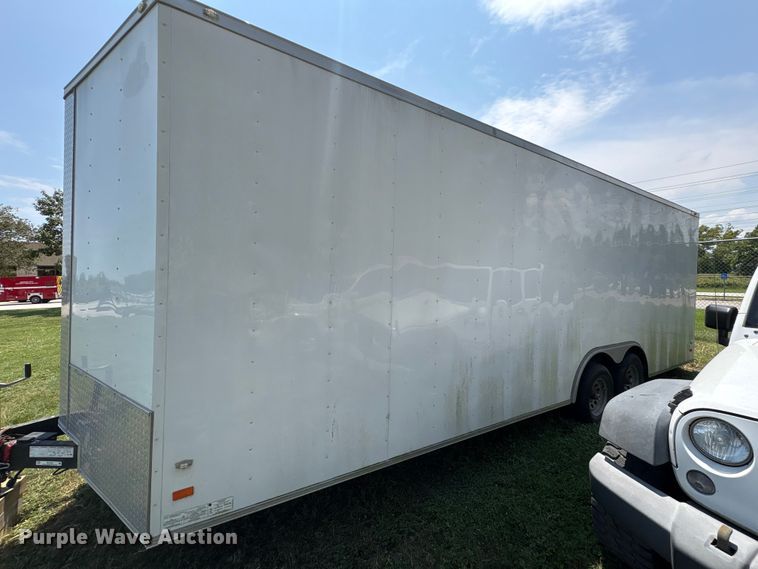 image for item EU0038 2020 Covered Wagon enclosed cargo trailer