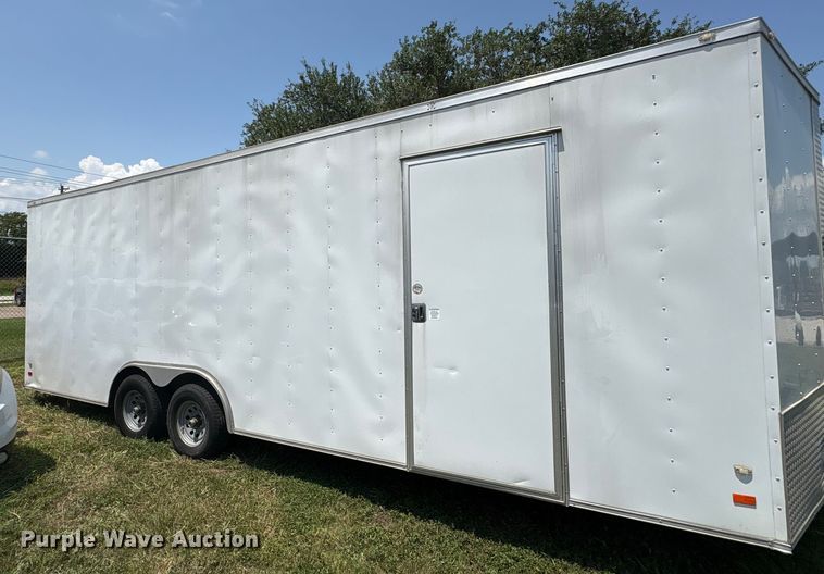 image for item EU0038 2020 Covered Wagon enclosed cargo trailer