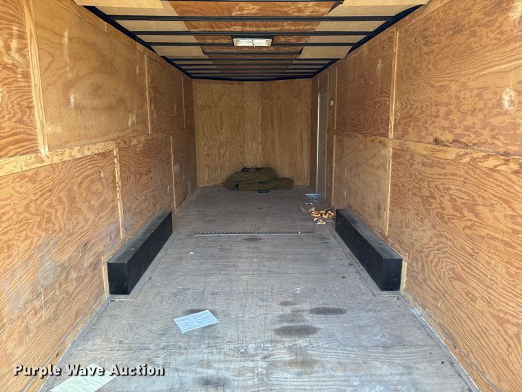 image for item EU0038 2020 Covered Wagon enclosed cargo trailer