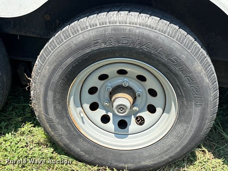 image for item EU0038 2020 Covered Wagon enclosed cargo trailer