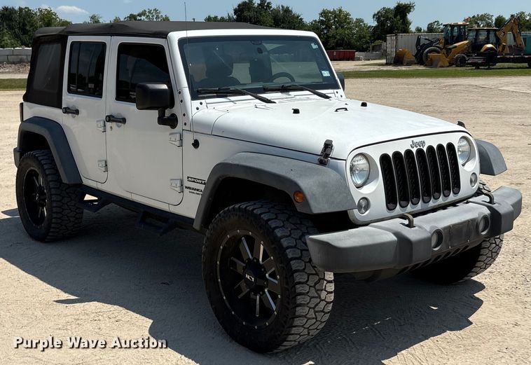 image for item EU0039 2017 Jeep Wrangler SUV